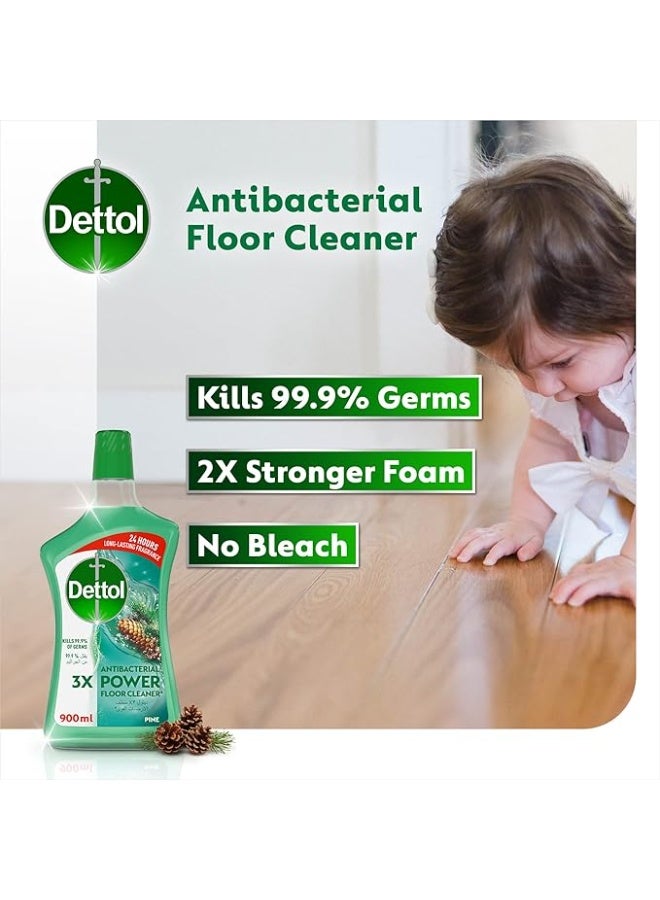 منظف الأرضيات المطهر ديتول 900 مل (عبوة من 12) – حماية قوية ضد الجراثيم، رائحة منعشة، محلول تنظيف متعدد الاستخدامات - Image 4